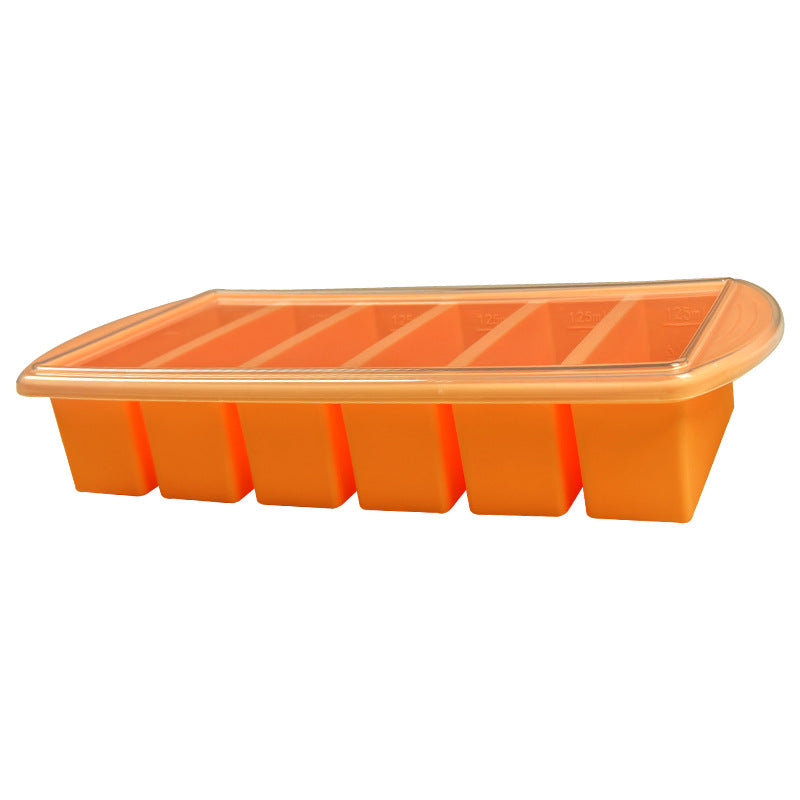 Meal prep silicone block molds