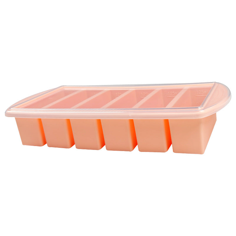 Meal prep silicone block molds