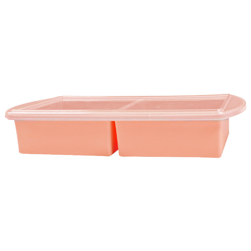 Meal prep silicone block molds