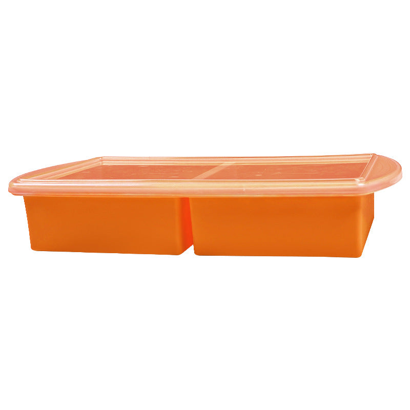 Meal prep silicone block molds