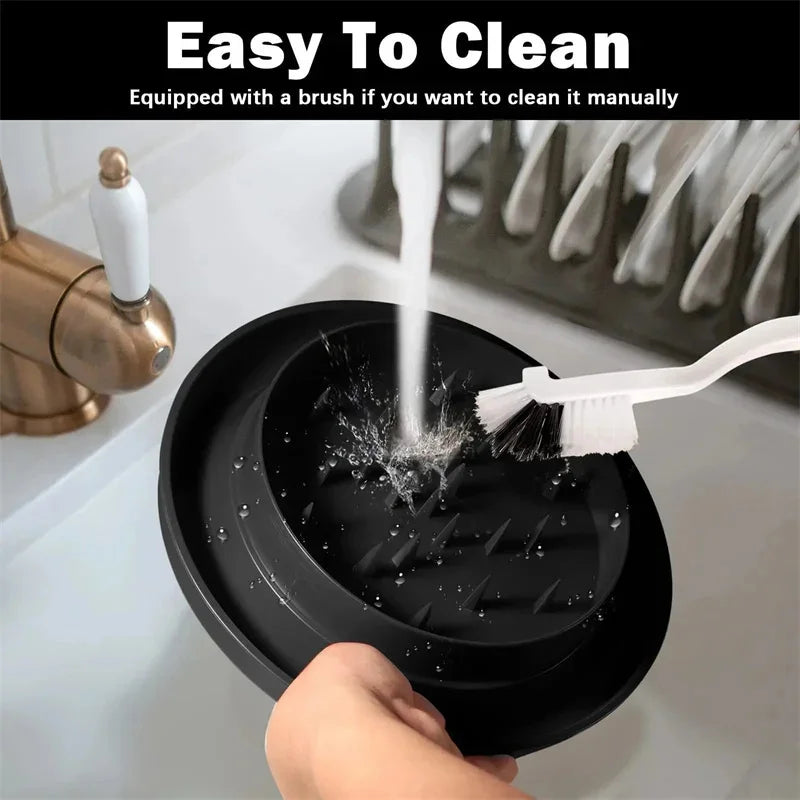 Chicken Shredder Tool Meat Shredding Separation Mincing Grinder Machine With Lid For Shredding Chicken Pork Beef Kitchen Tool