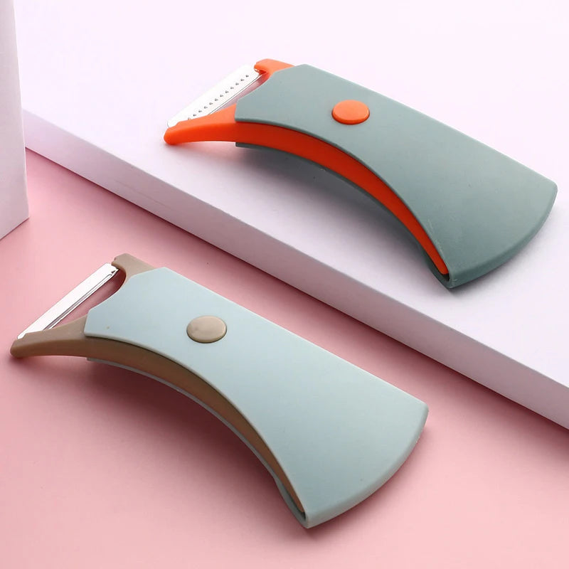 Easy-to-use Peeler Efficient 2-in-1 Fruit Vegetable Peeler Set with Stainless Steel Blades Multifunctional Kitchen for Kitchen