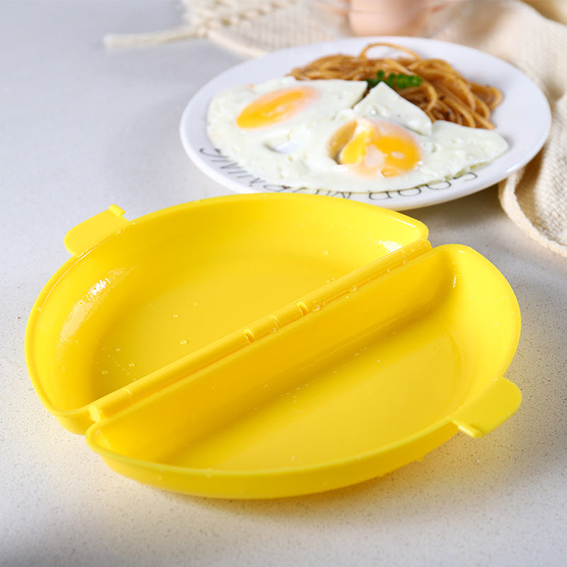 Household plastic molds for frying eggs