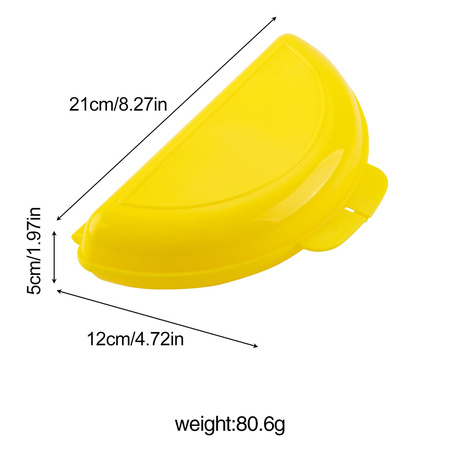 Household plastic molds for frying eggs